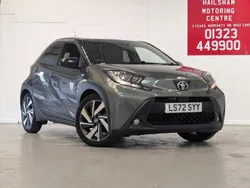 Bi tone metallic cardamom green Used 2022 Toyota Aygo Hatchback | £10,555 (A bit pricey)