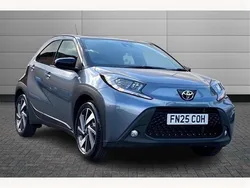 Ginger beige with black Used 2025 Toyota Aygo Hatchback | £15,795 (Fair price)