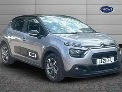 Grey Used 2021 Citroën C3 PureTech Hatchback | £10,499 (Fair price)