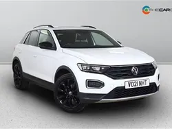 White Used 2021 VW T-Roc Black Edition SUV | £18,492 (Good price)