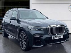 Grey Used 2020 BMW X7 M Sport SUV | £45,500 (Good price)