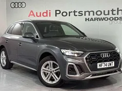 Grey New 2024 Audi Q5 S-Line SUV | £41,690