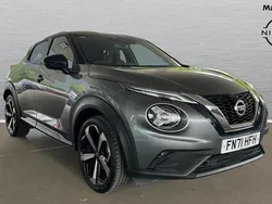 Grey Used 2021 Nissan Juke Tekna SUV | £15,396 (Fair price)