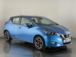Blue Used 2022 Nissan Micra Acenta Hatchback | £11,400 (Fair price)