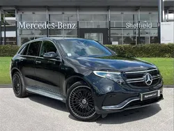 Black Used 2022 Mercedes EQC400 AMG Line Premium Plus SUV | £30,785 (Expensive)