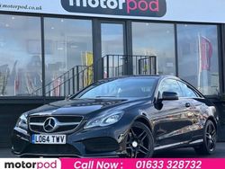 Black Used 2014 Mercedes E220 AMG line Coupe | £11,790 (Fair price)