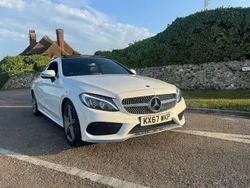 White Used 2017 Mercedes C220 AMG Line Premium Coupe | £14,995 (Fair price)