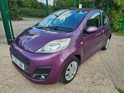 Purple Used 2014 Peugeot 107 Active Hatchback | £2,795 (Fair price)