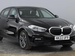 Jet black Used 2022 BMW 118 Sport Line Hatchback | £20,310 (Good price)