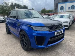 Blue Used 2017 Land Rover Range Rover Sport SVR SUV | £34,990 (Good price)