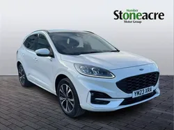 White Used 2023 Ford Kuga ST-Line X SUV | £27,490 (Expensive)
