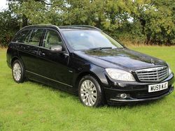 Black Used 2009 Mercedes C220 Elegance Estate | £5,650 (Expensive)