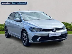 Silver Used 2025 VW Polo Match Hatchback | £19,589 (Fair price)