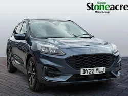 Blue Used 2022 Ford Kuga ST-Line X SUV | £20,566 (Fair price)
