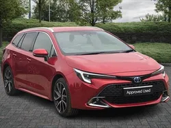Red Used 2023 Toyota Corolla Sport Estate | £24,750 (Fair price)