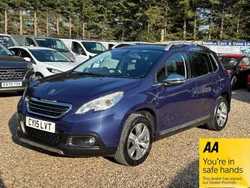 Blue Used 2015 Peugeot 2008 Allure SUV | £7,990 (Fair price)