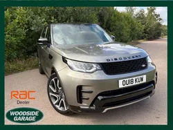 Silver Used 2018 Land Rover Discovery 5 HSE Luxury SUV | £24,995 (Fair price)