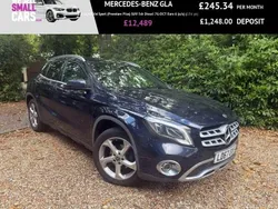 Blue Used 2017 Mercedes GLA200 Premium Plus SUV | £12,489 (Fair price)