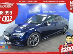 Blue Used 2019 Audi A4 Black Edition Sedan | £18,999 (A bit pricey)