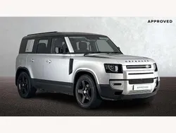 Indus silver Used 2020 Land Rover Defender HSE SUV | £48,295 (Fair price)