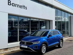 Blue Used 2022 VW T-Roc Life SUV | £18,990 (Fair price)