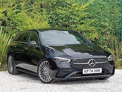 Black Used 2024 Mercedes CLA200 AMG Line Premium Estate | £29,298 (Expensive)