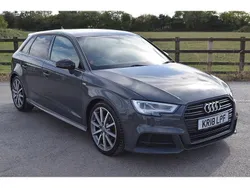 Grey Used 2018 Audi A3 Black Edition Hatchback | £13,489 (Good price)