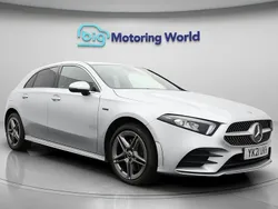 Silver Used 2021 Mercedes A250 AMG line Hatchback | £16,100 (Good price)