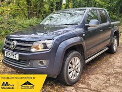 Blue Used 2015 VW Amarok Highline Pickup | £8,995 (Super price)