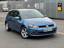 Blue Used 2015 VW Golf VII Match Hatchback | £9,399 (Fair price)