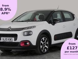 White Used 2018 Citroën C3 PureTech Hatchback | £8,761 (Fair price)