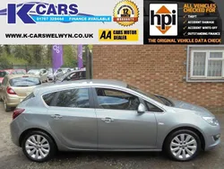 Silver Used 2013 Vauxhall Astra Elite Hatchback | £5,250 (A bit pricey)