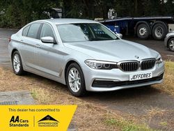 Silver Used 2018 BMW 520 Comfort Edition Sedan | £9,995 (Good price)