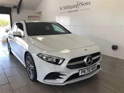 White Used 2020 Mercedes A180 AMG Line Premium Hatchback | £19,295 (Fair price)