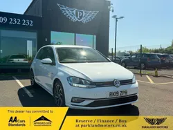 White Used 2019 VW Golf VII Match Hatchback | £12,195 (Super price)