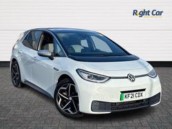 White Used 2021 VW ID.3 Pro Hatchback | £14,999 (Fair price)