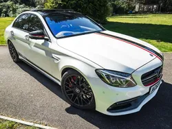 White Used 2015 Mercedes C63 AMG AMG Sedan | £34,666 (Expensive)
