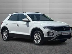 White Used 2023 VW T-Roc Life SUV | £18,650 (Fair price)
