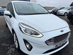 White Used 2019 Ford Fiesta Titanium Hatchback | £11,995 (Fair price)
