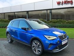 Metallic saphire blue Used 2023 Seat Arona FR Sport SUV | £17,495 (A bit pricey)