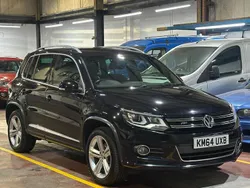 Black Used 2014 VW Tiguan R-line SUV | £6,695 (Fair price)