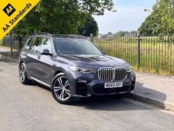 Grey Used 2020 BMW X7 M Sport SUV | £43,495 (Fair price)