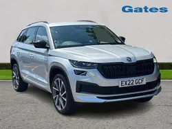 Silver Used 2022 Skoda Kodiaq SportLine SUV | £27,499 (Fair price)