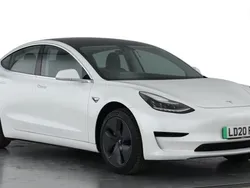 White Used 2020 Tesla Model 3 Standard Range Sedan | £15,499 (Fair price)
