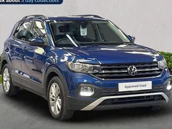 Blue Used 2022 VW T-Cross SE SUV | £16,699 (Fair price)