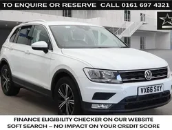 White Used 2016 VW Tiguan SE SUV | £16,440 (Fair price)