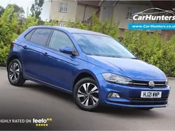 Blue Used 2021 VW Polo Match Hatchback | £12,995 (Fair price)