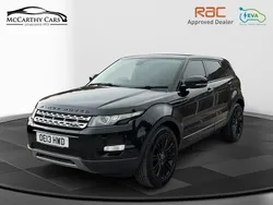 Black Used 2013 Land Rover Range Rover evoque Prestige Hatchback | £9,495 (Fair price)