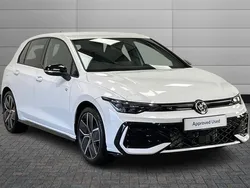 Pure white New 2025 VW Golf VIII Black Edition Hatchback | £32,490