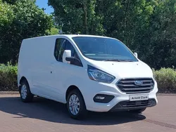 White Used 2021 Ford Transit Custom Limited Van | £15,698 (Fair price)